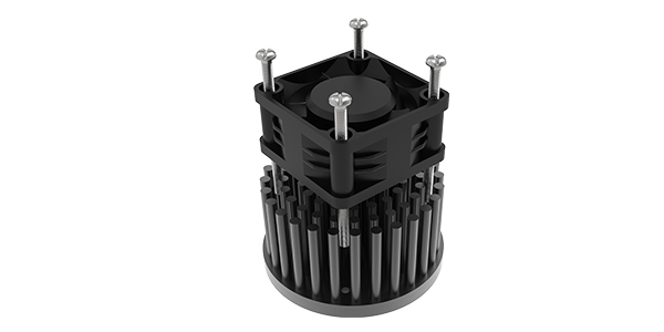 Mingfa Tech-Led Heat Sink-ultra-compact Lightweight 100-watt Pin-fin HeatsinK-2