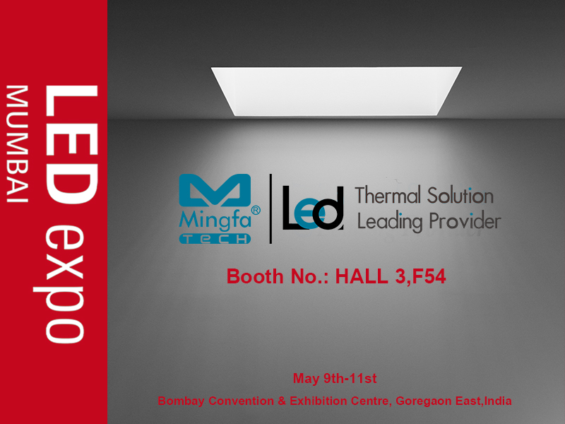 Mingfa Tech-100w Led Cooling-mingfa Tech Sincerly Welcomes You To Our Booth At Led Expo 2019