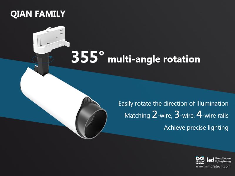Mingfa Tech-New Product Preview| Mingfa Tech Will Soon Launch Led Track Lighting Housing-3