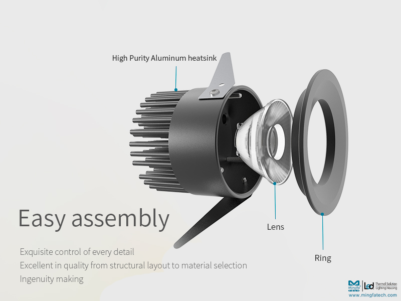 Mingfa Tech-New Product Pre-sale| Exquisite Compact Recessed Led Ceiling Spotlight-meng-5