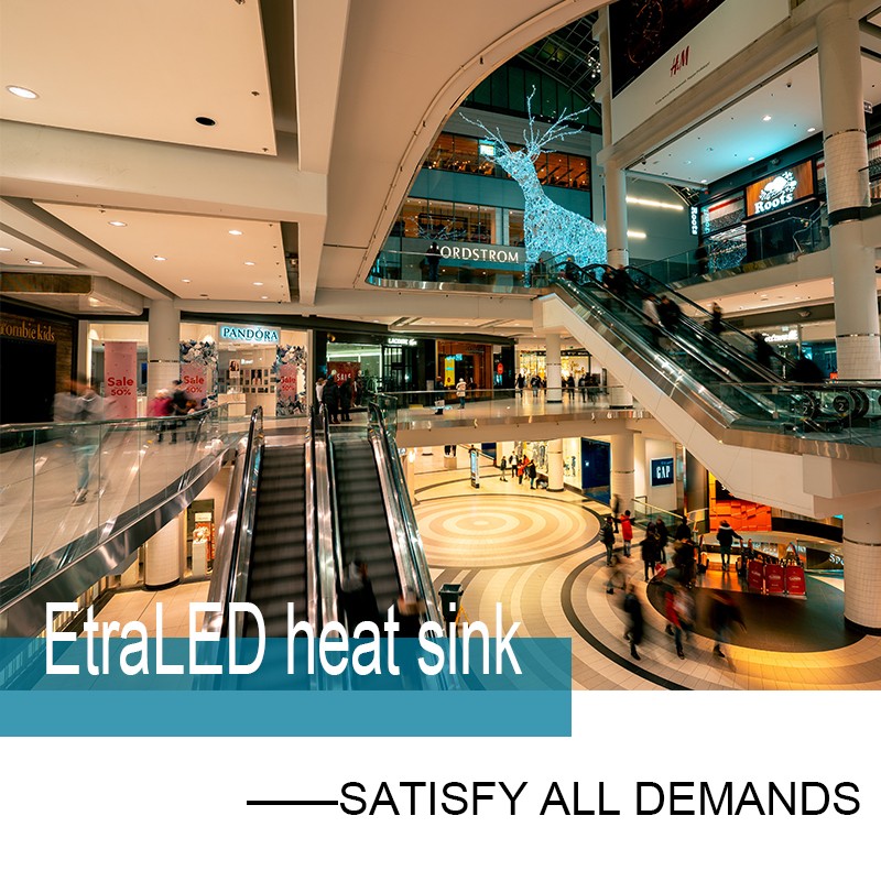 EtraLED heatsink application