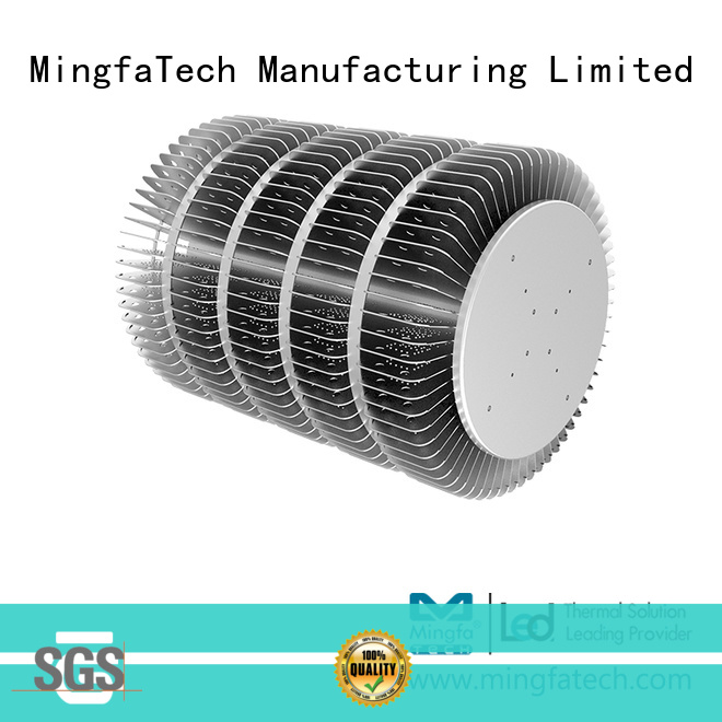 Pfhs 100 Led Pin Fin Heat Sink Black Anodizing Mingfa Tech Heatsink Sink Led